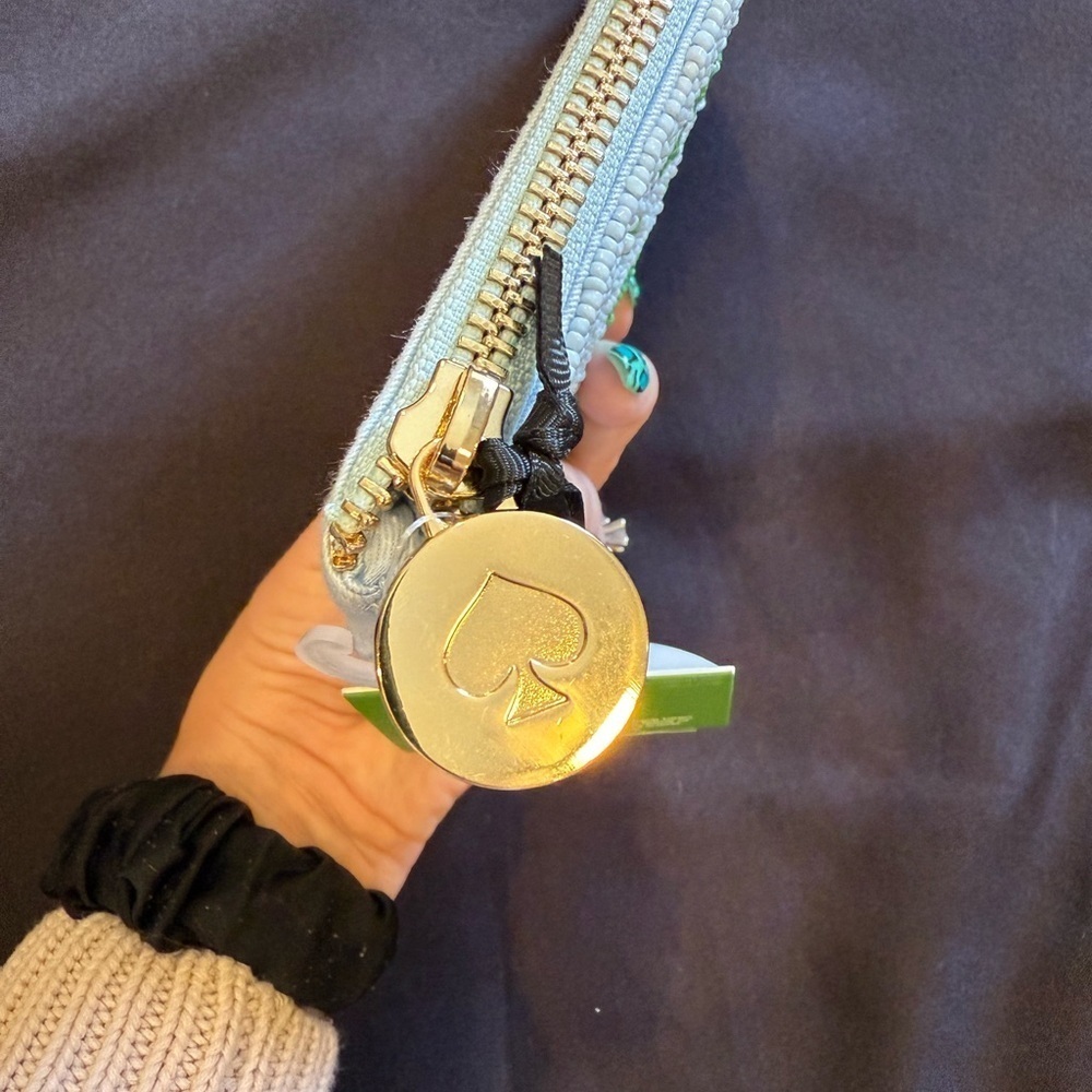 Kate Spade x Target Beaded Clutch - White and Green - Picture 4 of 5